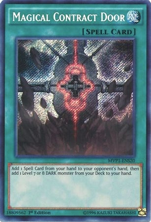 Magical Contract Door (MVP1-ENS20)  Secret Rare