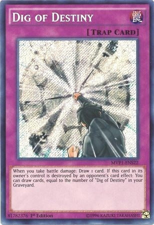 Dig of Destiny (MVP1-ENS22)  Secret Rare
