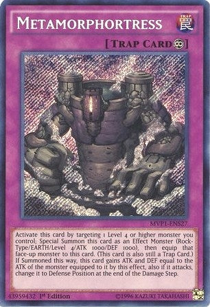 Metamorphortress (MVP1-ENS27)  Secret Rare