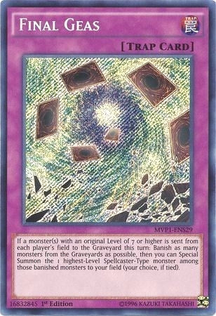 Final Geas (MVP1-ENS29)  Secret Rare