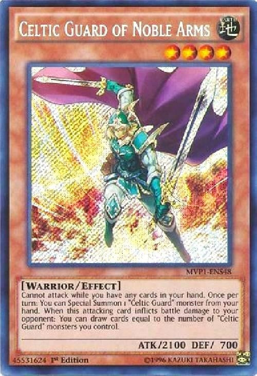 Celtic Guard of Noble Arms (MVP1-ENS48)  Secret Rare