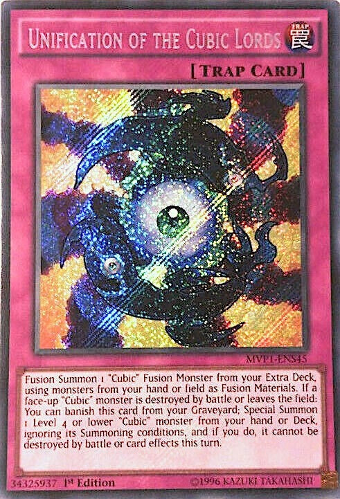 Unification of the Cubic Lords (MVP1-ENS45)  Secret Rare