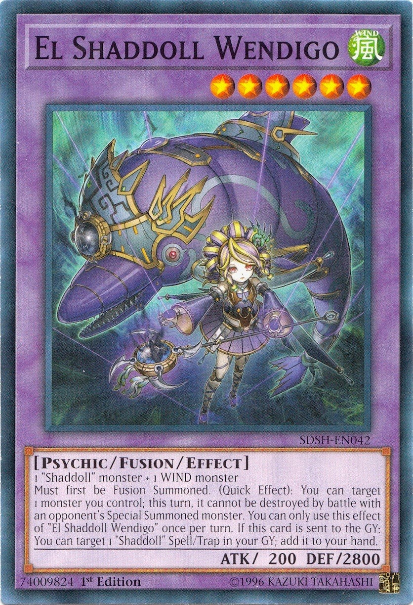 El Shaddoll Wendigo (SDSH-EN042) Common