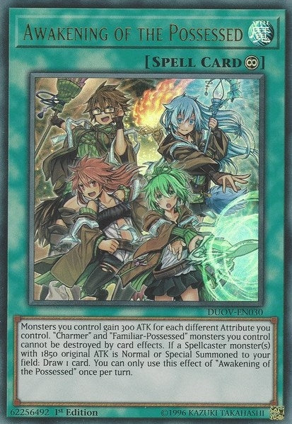 Awakening of the Possessed (DUOV-EN030) Super Rare