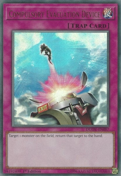 Compulsory Evacuation Device (DUOV-EN097) Ultra Rare