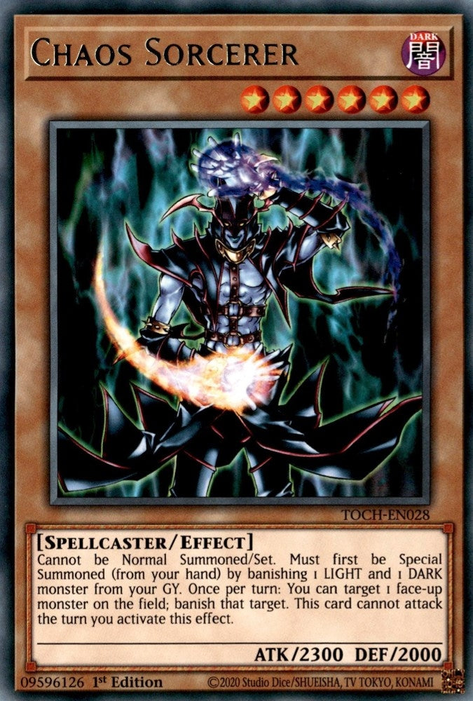 Chaos Sorcerer (TOCH-EN028)  Rare