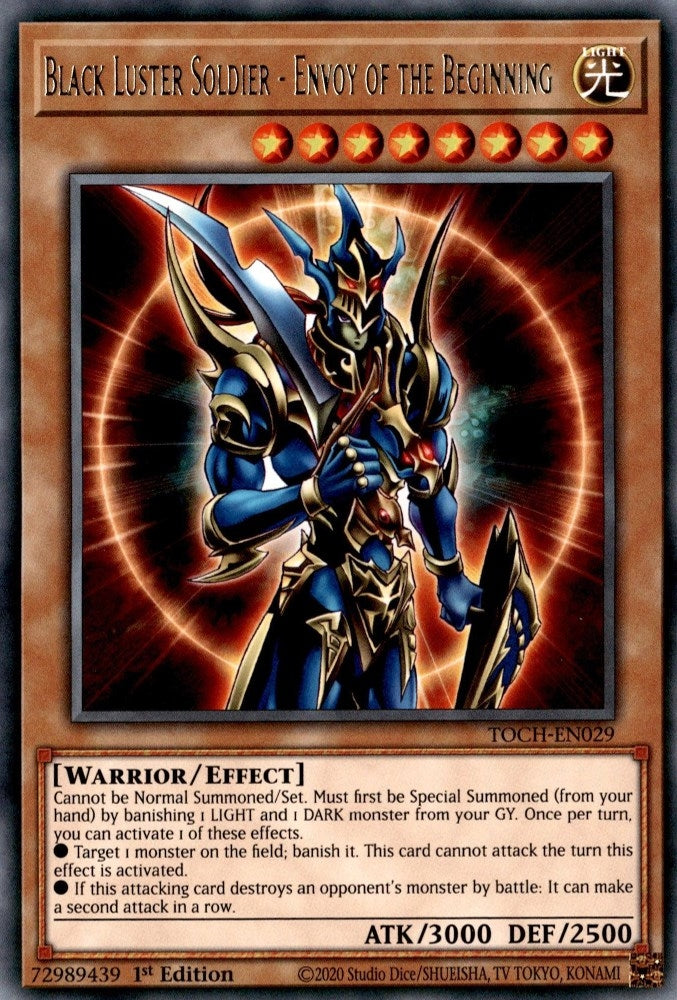 Black Luster Soldier - Envoy of the Beginning (TOCH-EN029)  Rare