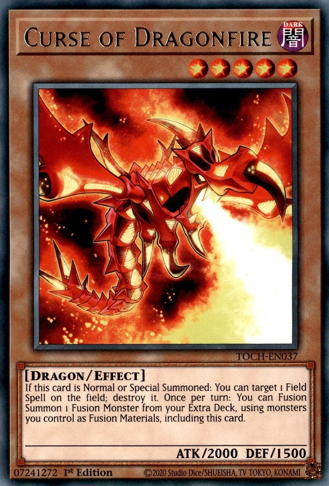 Curse of Dragonfire (TOCH-EN037) Rare