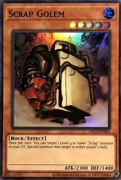 Scrap Golem (OP13-EN005)  Super Rare