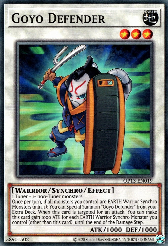 Goyo Defender (OP13-EN019) Common