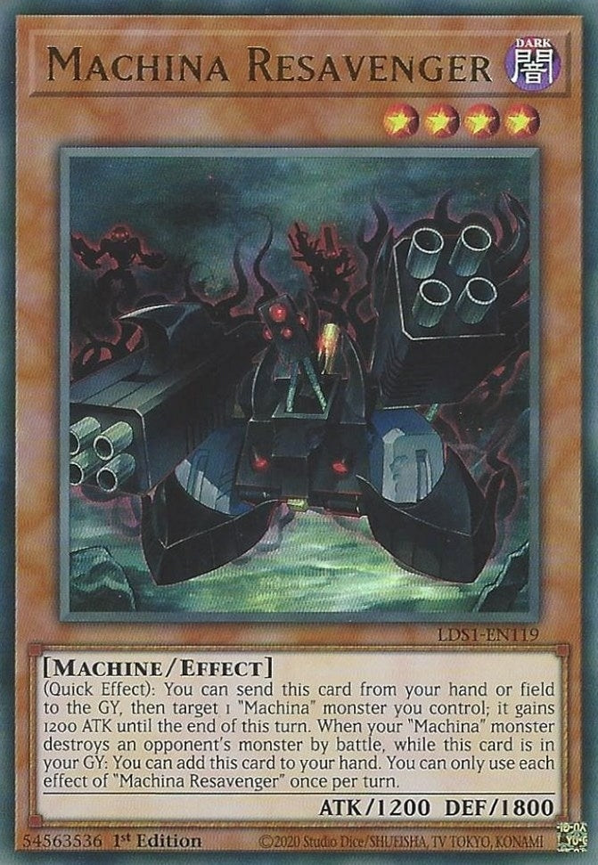 Machina Resavenger (LDS1-EN119) Ultra Rare