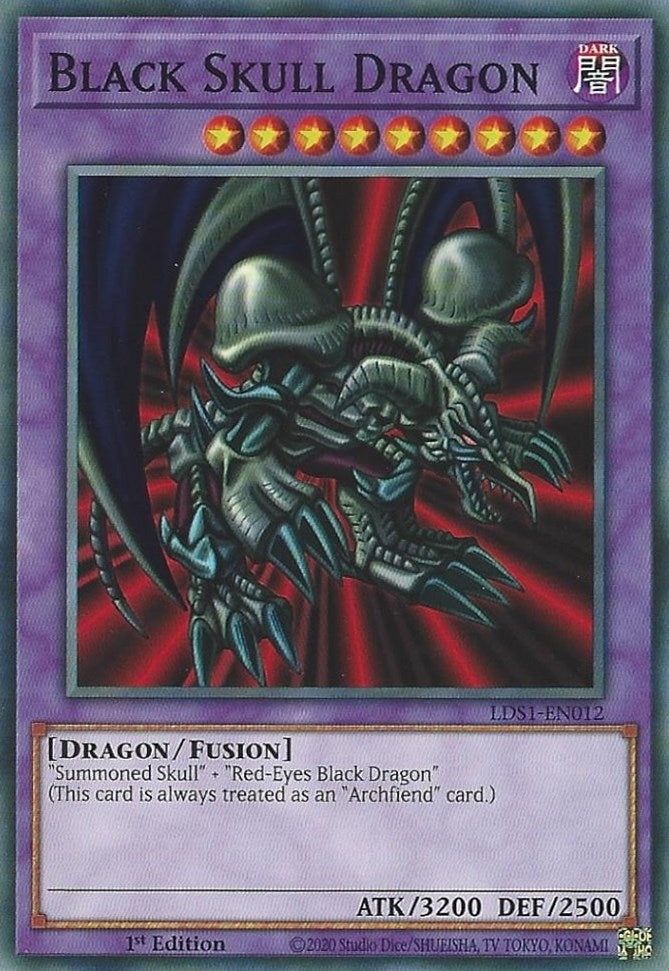 Black Skull Dragon (LDS1-EN012) Common