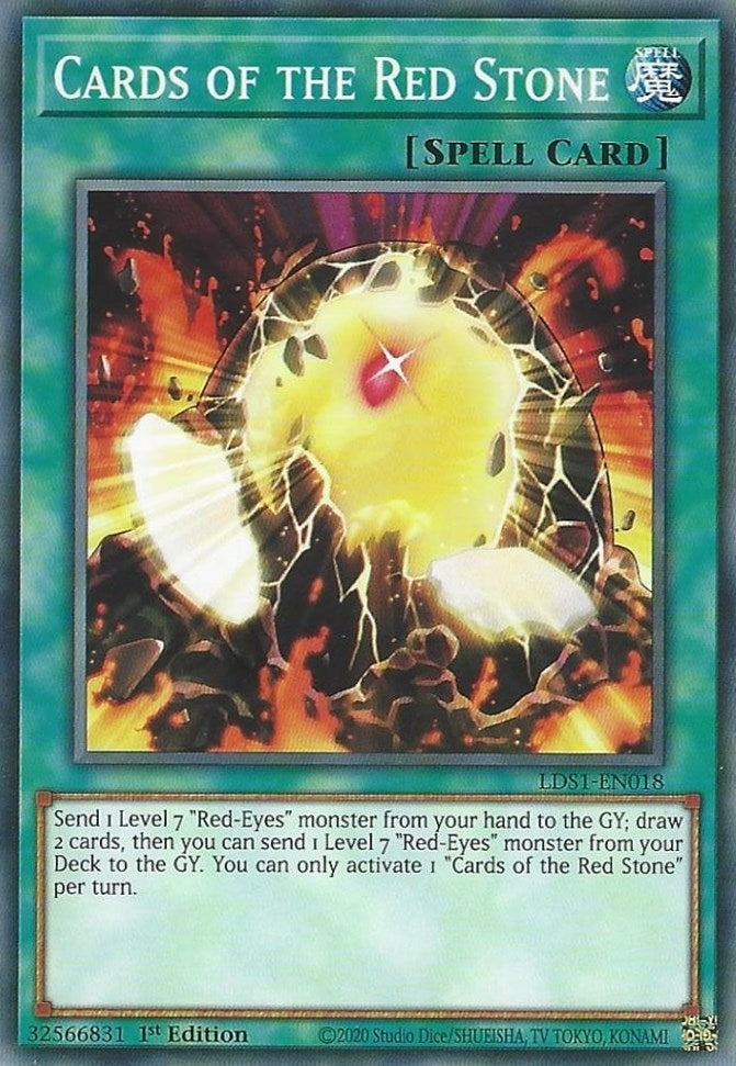 Cards of the Red Stone (LDS1-EN018) Common