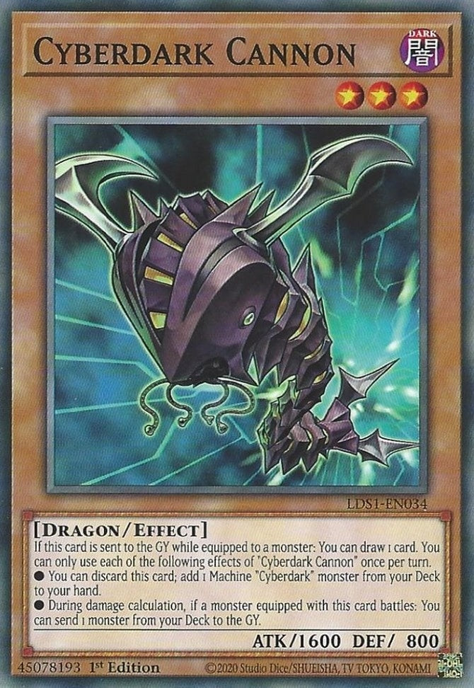 Cyberdark Cannon (LDS1-EN034) Common