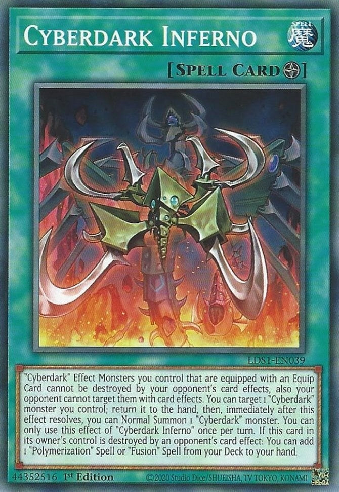 Cyberdark Inferno (LDS1-EN039) Common