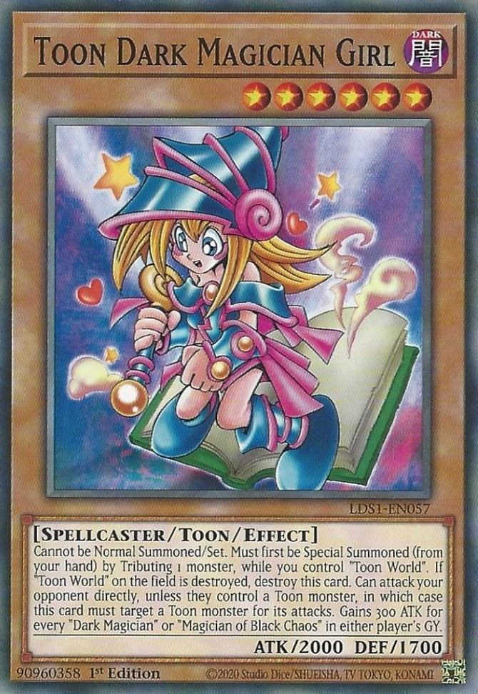 Toon Dark Magician Girl (Legendary Duelists: Season 1)