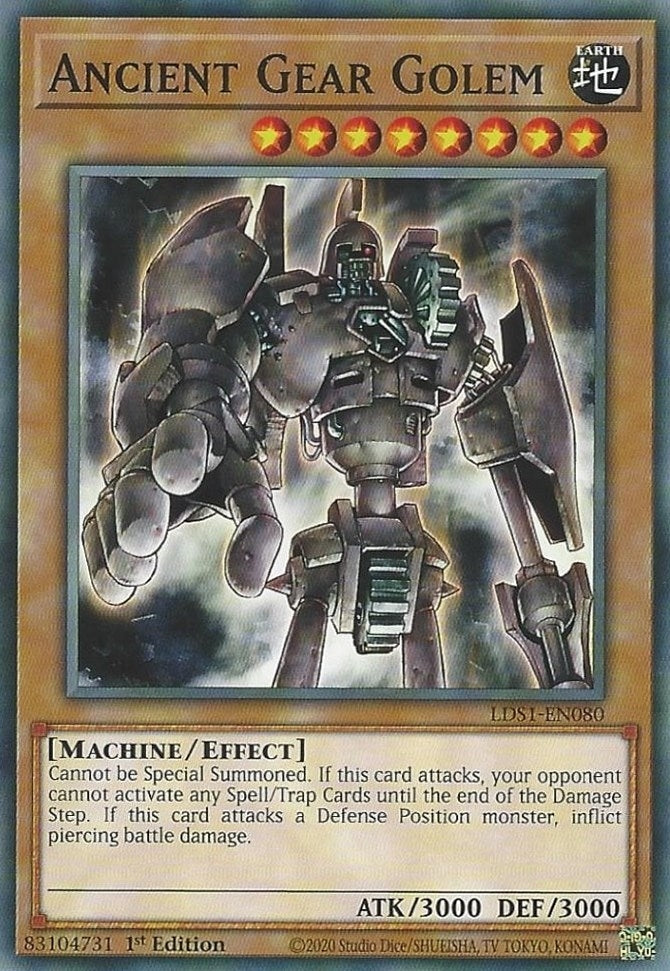 Ancient Gear Golem (LDS1-EN080) Common