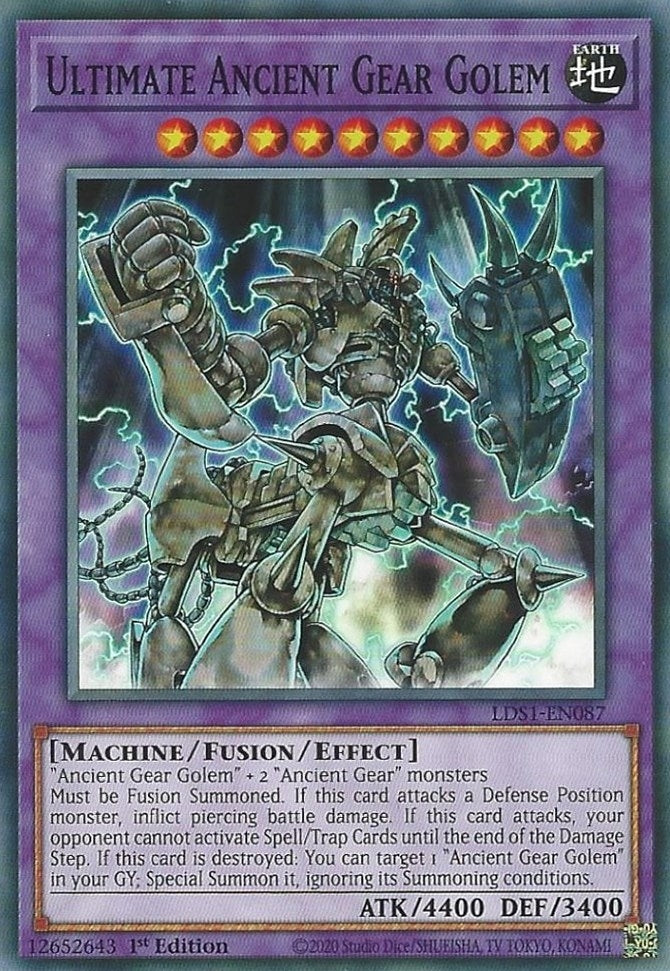 Ultimate Ancient Gear Golem (LDS1-EN087) Common