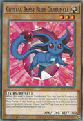 Crystal Beast Ruby Carbuncle (LDS1-EN092) Common