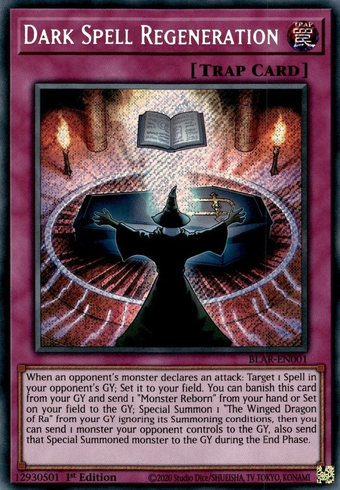 Dark Spell Regeneration (BLAR-EN001)  Secret Rare