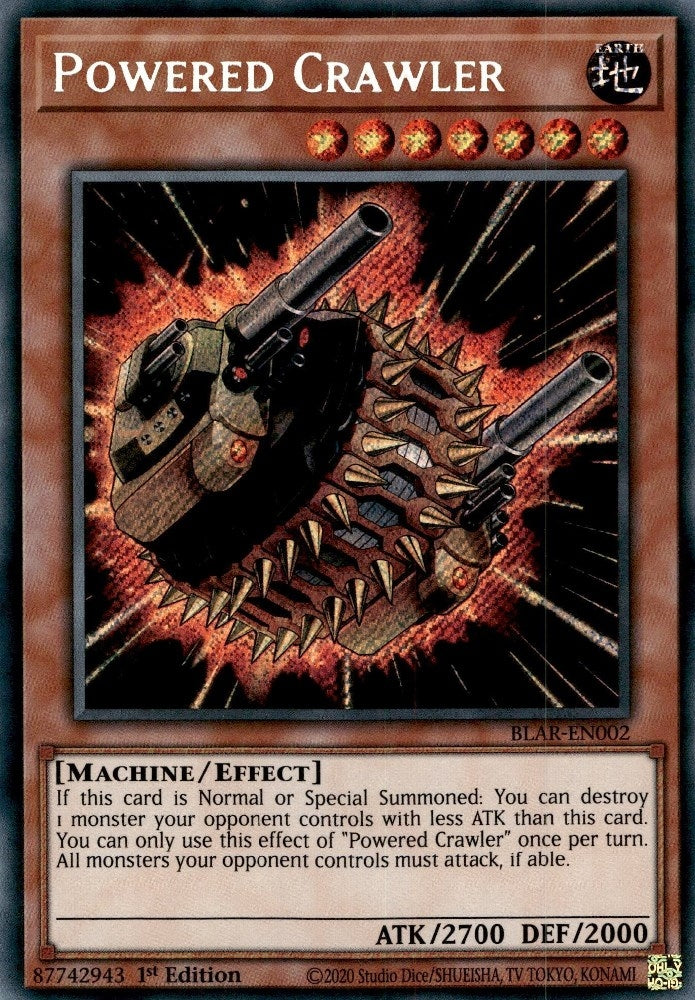 Powered Crawler (BLAR-EN002)  Secret Rare