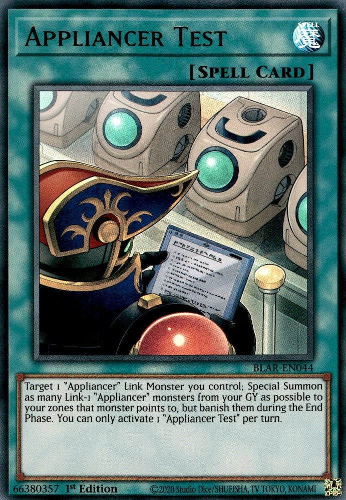 Appliancer Test (BLAR-EN044)  Ultra Rare