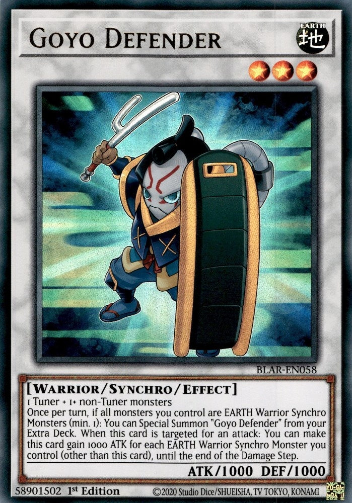 Goyo Defender (BLAR-EN058)  Ultra Rare