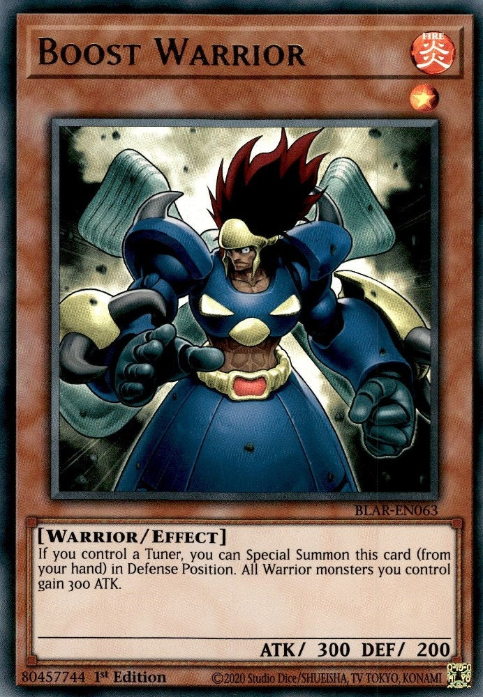 Boost Warrior (BLAR-EN063)  Ultra Rare