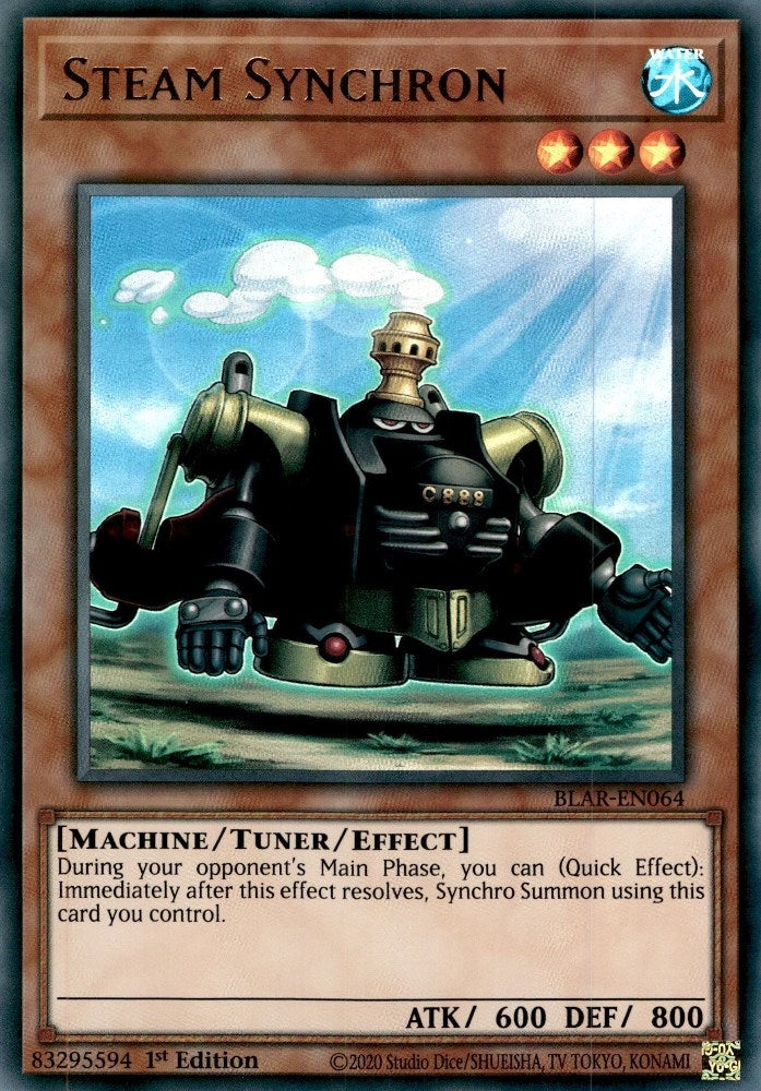 Steam Synchron (BLAR-EN064)  Ultra Rare
