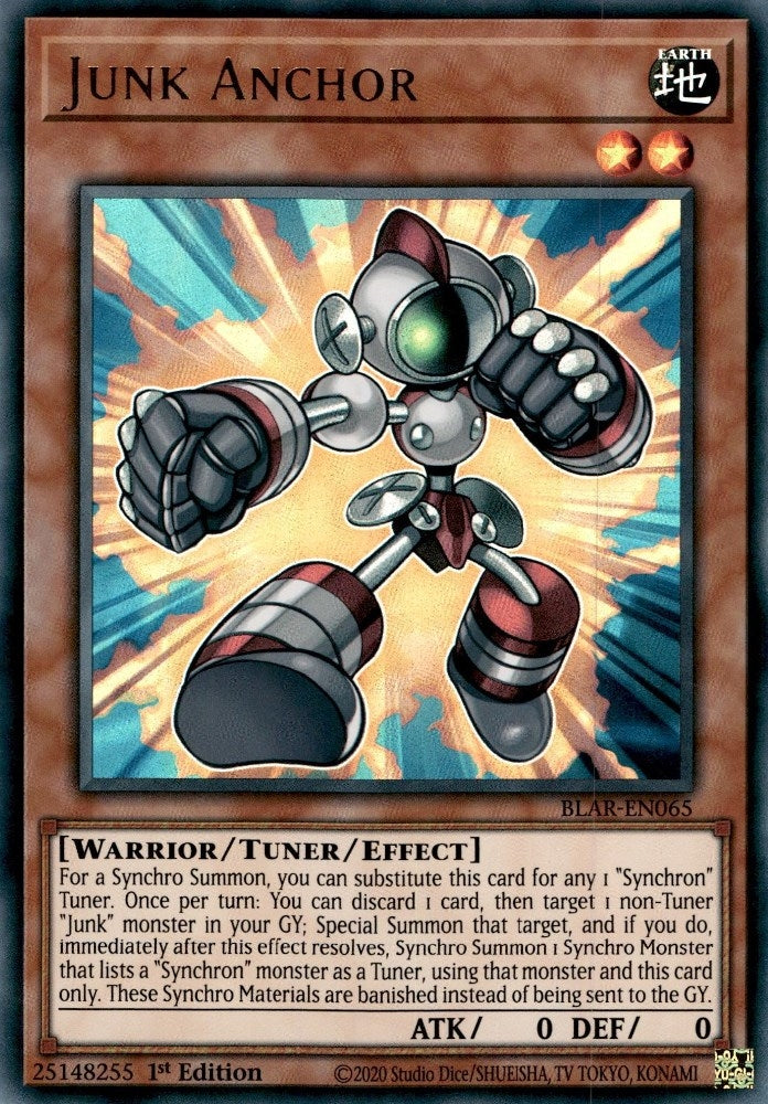 Junk Anchor (BLAR-EN065)  Ultra Rare