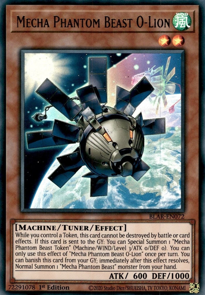 Mecha Phantom Beast O-Lion (BLAR-EN072)  Ultra Rare
