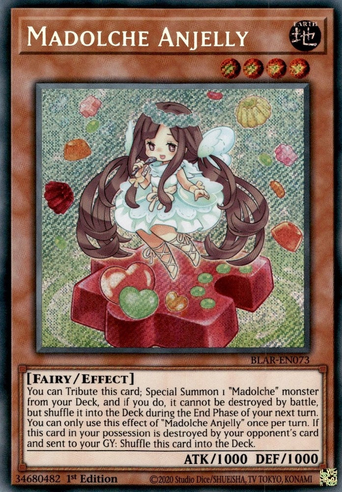 Madolche Anjelly (BLAR-EN073)  Secret Rare