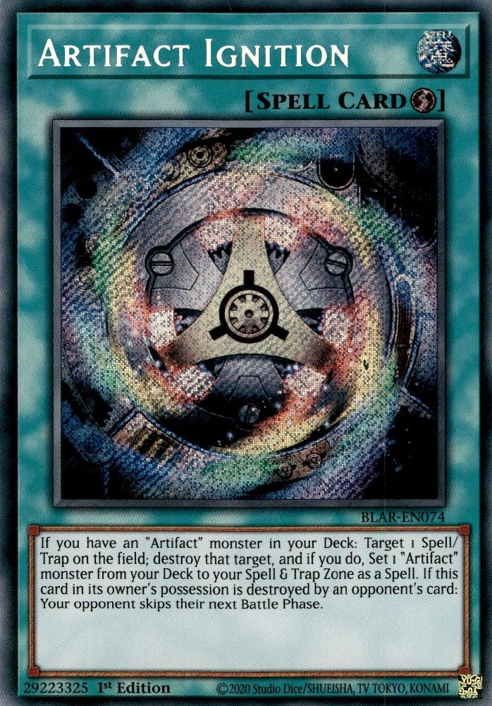 Artifact Ignition (BLAR-EN074)  Secret Rare