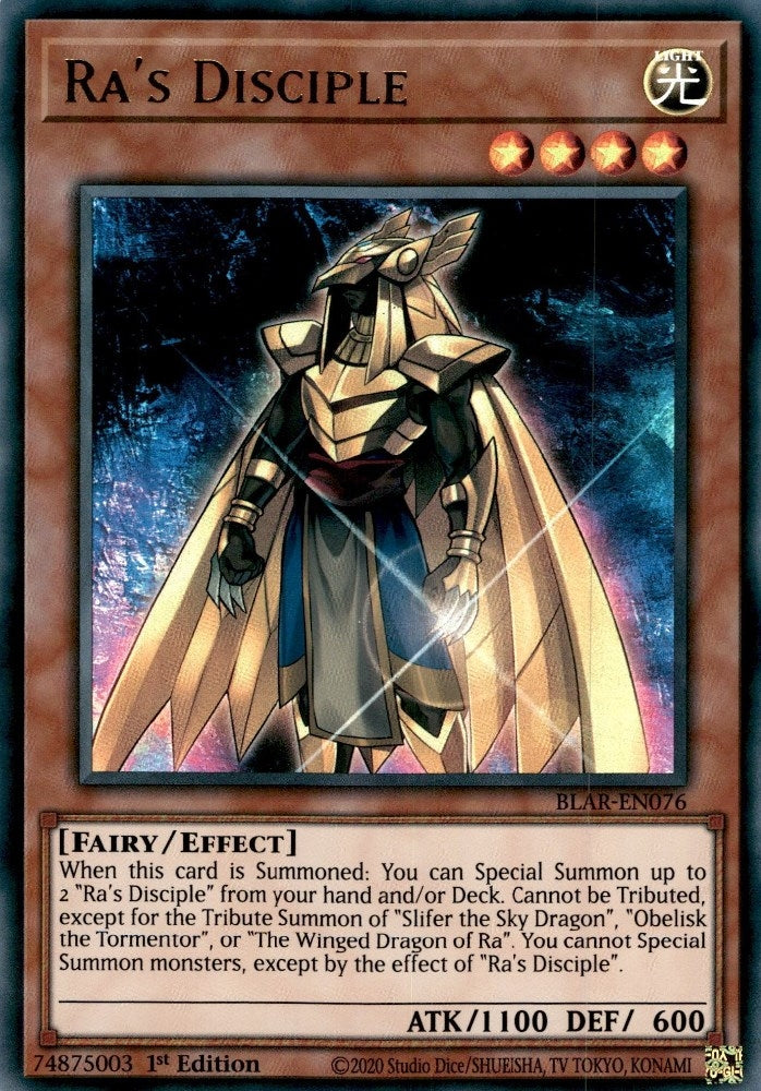 Ra's Disciple (BLAR-EN076)  Ultra Rare