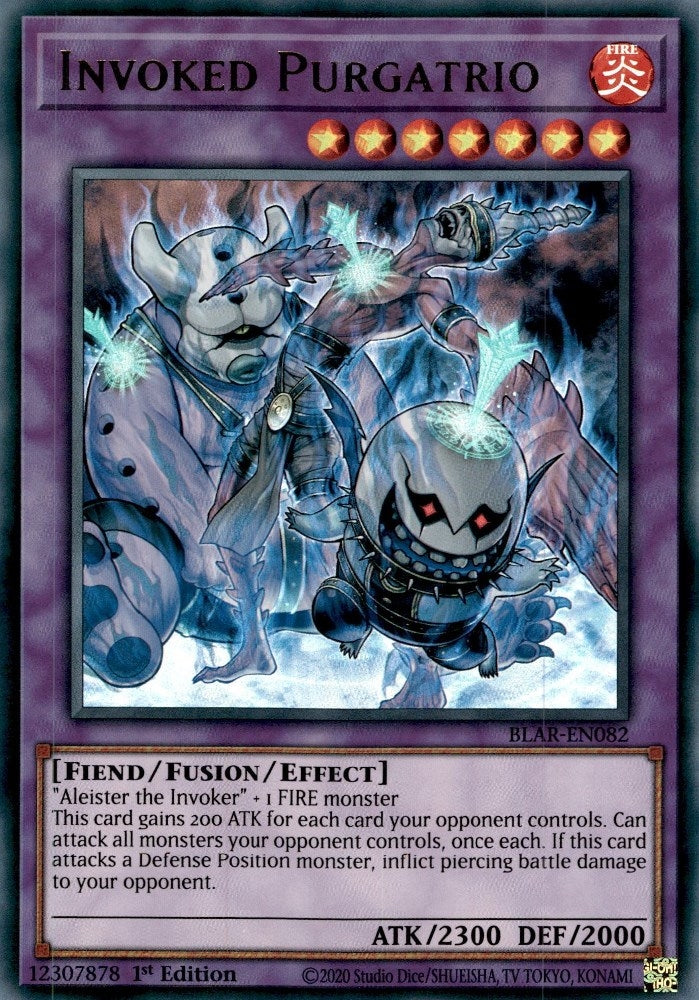 Invoked Purgatrio (BLAR-EN082)  Ultra Rare