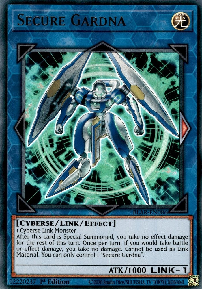 Secure Gardna (BLAR-EN086)  Ultra Rare