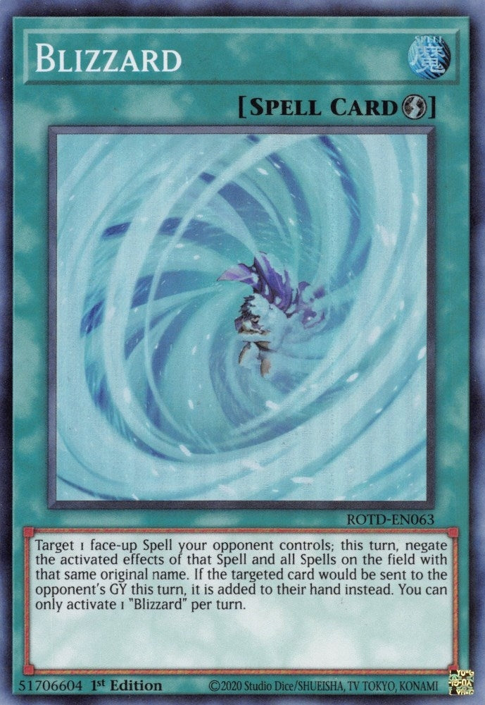 Blizzard (ROTD-EN063) Super Rare