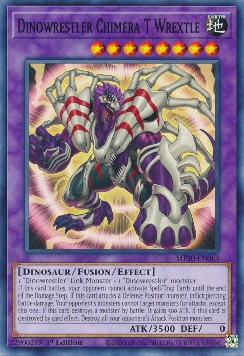 Dinowrestler Chimera T Wrextle (MP20-EN063) Common