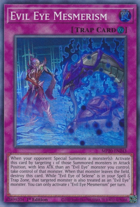 Evil Eye Mesmerism (MP20-EN243) Super Rare