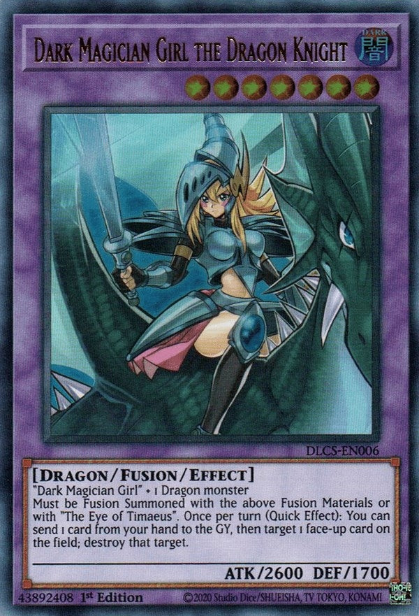 Dark Magician Girl the Dragon Knight (DLCS-EN006)  Ultra Rare