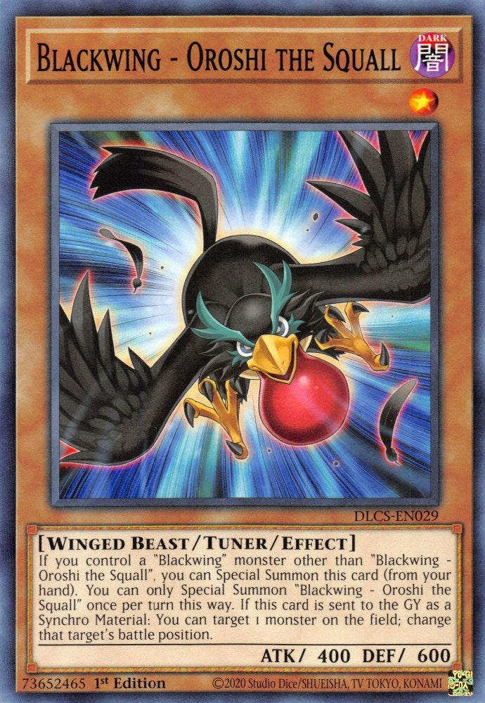 Blackwing - Oroshi the Squall (DLCS-EN029)  Common