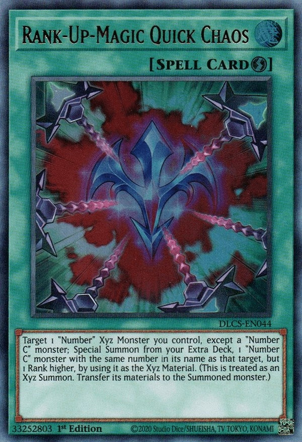Rank-Up-Magic Quick Chaos (DLCS-EN044)  Ultra Rare