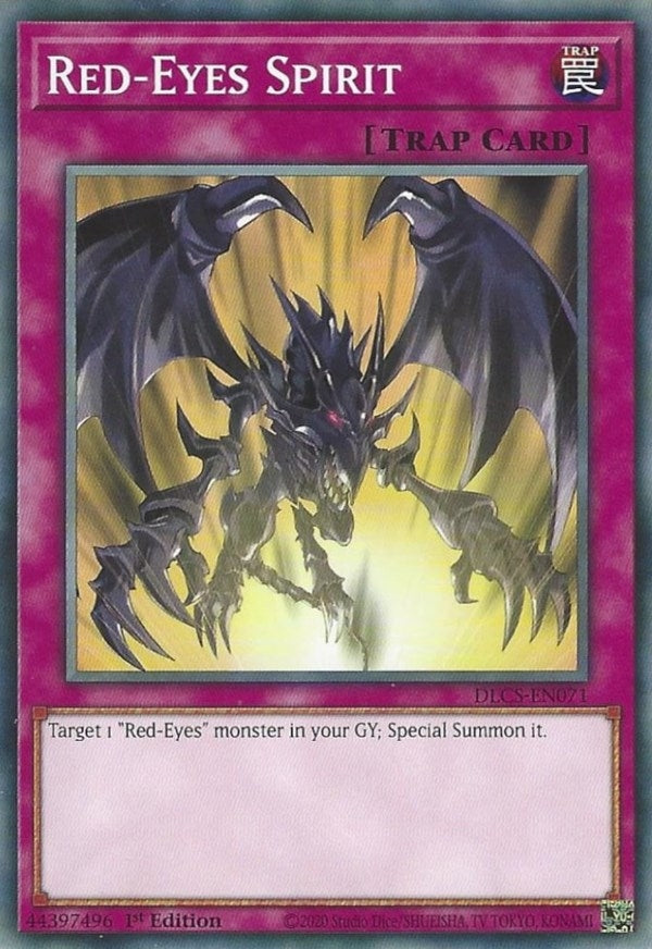 Red-Eyes Spirit (DLCS-EN071)  Common