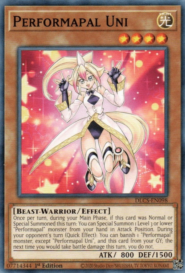 Performapal Uni (DLCS-EN098)  Common