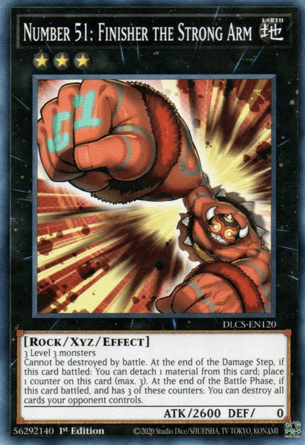 Number 51: Finisher the Strong Arm (DLCS-EN120)  Common
