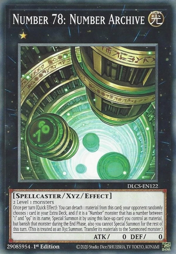 Number 78: Number Archive (DLCS-EN122)  Common