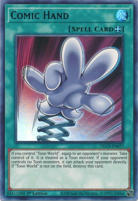 Comic Hand (Purple) (Dragons of Legend: The Complete Series)