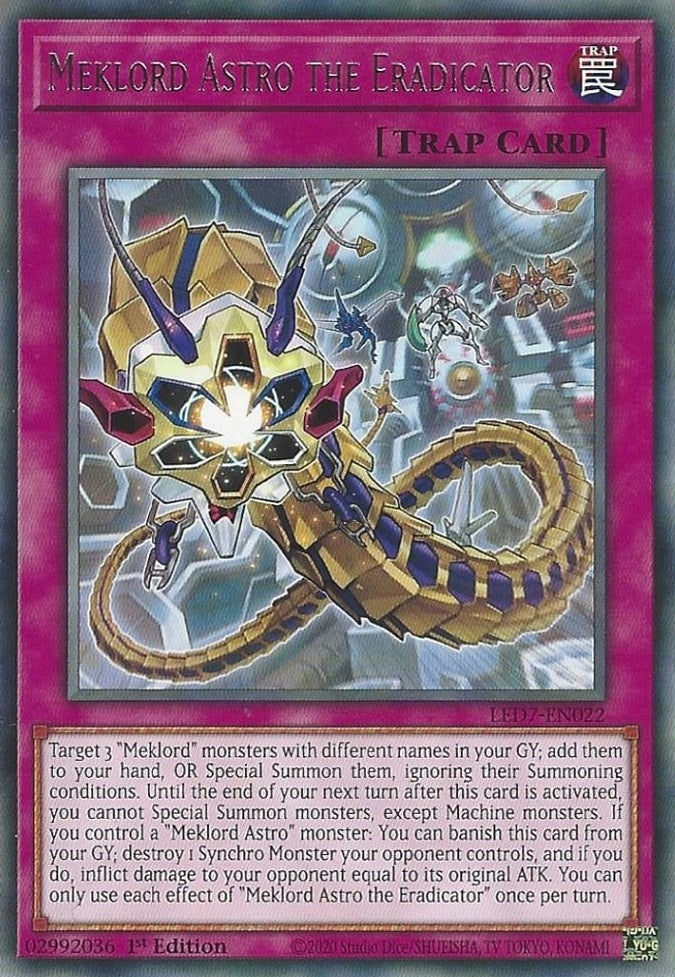 Meklord Astro the Eradicator (LED7-EN022)  Rare