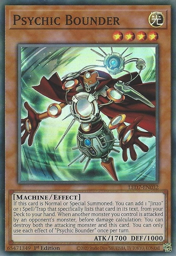 Psychic Bounder (LED7-EN032)  Super Rare