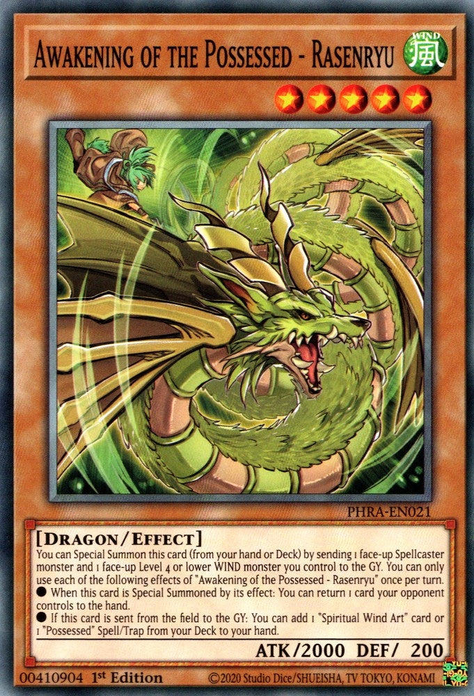 Awakening of the Possessed - Rasenryu (PHRA-EN021) Common